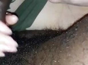 Interracial female orgasm