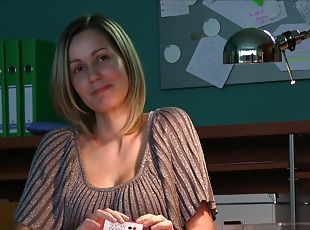 Public Agent - Receptionist Sucking And Fucks For A Promotion 1