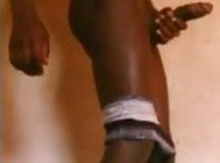 ???????? ???? AFRICAN  BISEXUAL MALE WITH BIG COCK STRIPPING NAKED