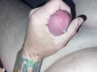 Jerking it to my wifeafter ass fucking her