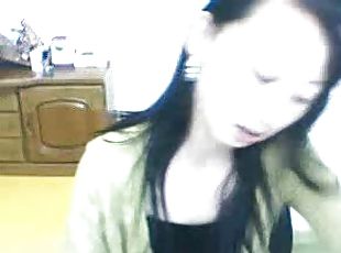 Pretty Asian girl on her tasty webcam