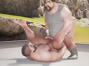 strong straight guy gets fucked by chubby gay Bol x Zaid
