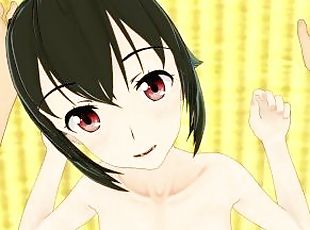 orgazmus, striekanie-semena, japonské, anime, hentaj, rozkošné-cute, 3d