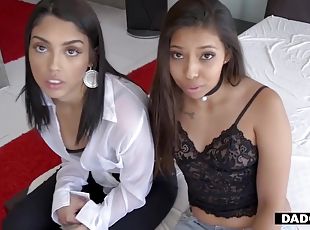 Latina Teens 18+ Get To Suck Their Stepdaddys Cock