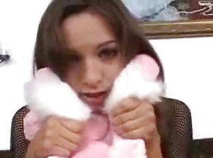 Excited Russian mature in stockings fucked