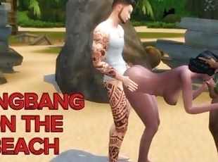 Intense Fuck With A Big Tits Milf  Hentai Game Yaoi  Sims4