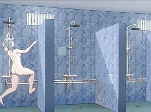 animasi, jenis-pornografi-animasi, mandi-shower