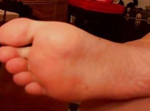 Exciting video of perfect feet ready to satisfy your every desire