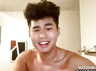 asiatisk, amatör, gay, webbkamera, muskulös
