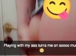 Snapchat horny masturbation for you {snippet} (FULL VID WITH ORGASM ON ONLYFANS/ThickMonki)