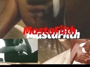 masturbation, giclée, amateur, ébène, branlette, solo