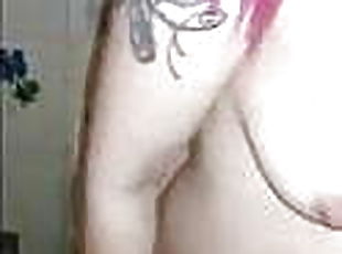 star, scanje, muca, rdečelaska, 18-letnice, starejši, tattoo, majhne-prsi