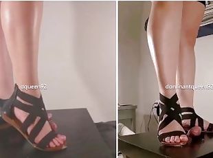Amateur Ruined Shoejob in Sandals 1