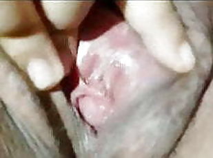 мастурбация, киска, сперма-на-лице, стимуляция-пальцем, узкие-вагины