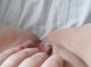 klitoris, onani, pussy, amatør, milf, fingret, pov, vagina, alene, våt