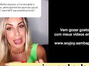 Gozada ou xixi? É Normal? Confira meu conteúdo exclusivo www.soyjoy.sambaplay.tv/