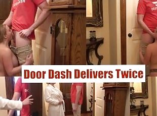 Door Dash Delivers Twice Down My Throat
