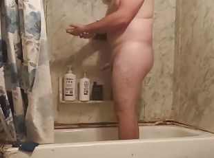 banhos, gordo, peluda, grande, masturbação, velho, amador, tiro-ao-alvo, gay, bbw