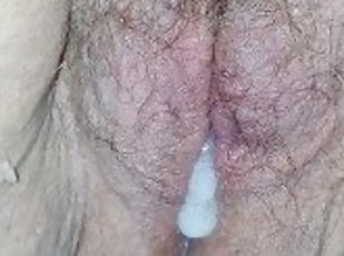 He came up me! Hairy Creampie!