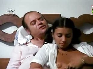 Perfect Latina Teen Teases Old man In a Retro Brazilian Porn Movie