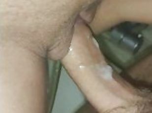 BIG ASS GIRLFRIEND Fucked in the shower, asks to PUT ALL her pussy with cum!