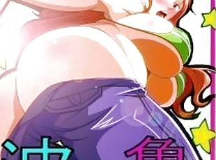 ONE PIECE - NAMI X MASTER ROSHI / SHOWER SEX / LICKING PUSSY