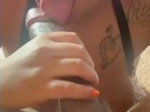 Latina Titty Fuck and Facial More on Onlyfans (TheRedsxxx)