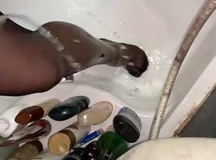 Just Foot Fetish in Shower - Washing my Legs