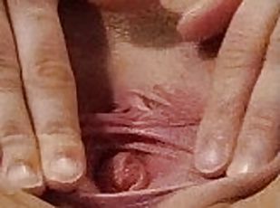 mastrubacija, orgazem, muca, amaterski, fingering, tesno, mokro