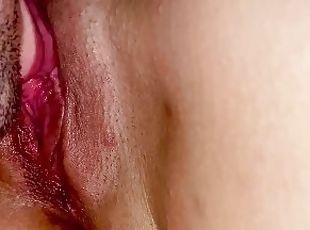 orgasm, fitta-pussy, fingerknull, dubbel, vagina, fitta, close-up
