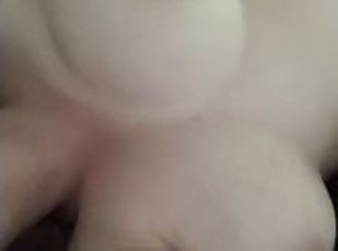 Chubby Cutie Jiggles Big Tits