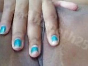 masturbation, chatte-pussy, amateur, black, bout-a-bout, solo, humide
