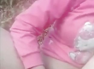 Nepalese village girl masturbate pussy and orgasm