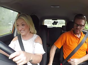 Sexual Discount For Scottish Babe Fake Driving School