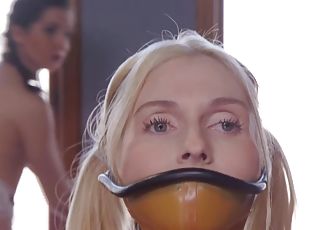 Intercourse Toy: femdom FMF threesome sex with young girl punished