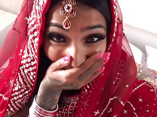Real Indian Desi Teen Bride Fucked In The Ass And Pussy On Wedding Night