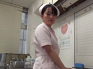 enfermera, japonés, primera-persona, mona, desagradable, uniforme