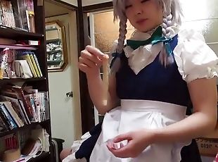 Amateur asian anal cosplay