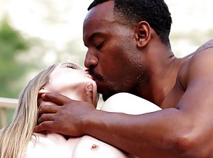 Interracial Love During Massage