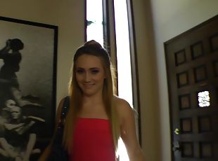 Sexy Blonde Gets Her Asshole Fucked With Vibrator On Pov