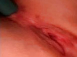 masturbation, chatte-pussy, amateur, anal, milf, jouet, double, gode, bout-a-bout, solo