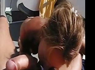 Croatia milf sucking in the yacht