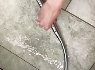 Fun with shower head