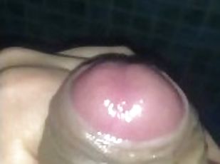 klitoris, amatør, hardcore, handjob, cum, søt-sweet, alene, pikk