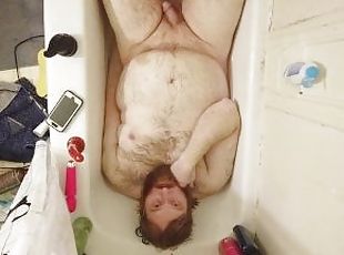 bañando, cuatro-patas, extremo, enorme, anal, juguete, paja, zorra-slut, primera-persona, prieto