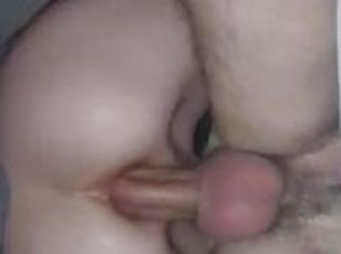 Losing my virginity???? First anal sex my husband's thick cock penetrates my tight tight ass????????????????
