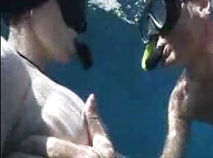 Scuba diving hardcore sex scene