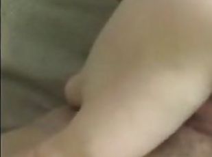 Edging pussy sticky wet amateur