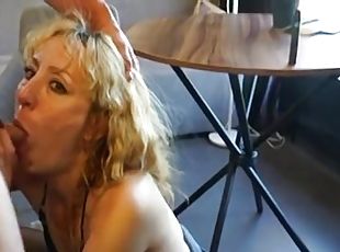 Amateur POV video of a mature wife getting fingered and fucked