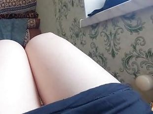 LEGS of Femboy White Crossdresser Legs Cute Ladyboy Trans